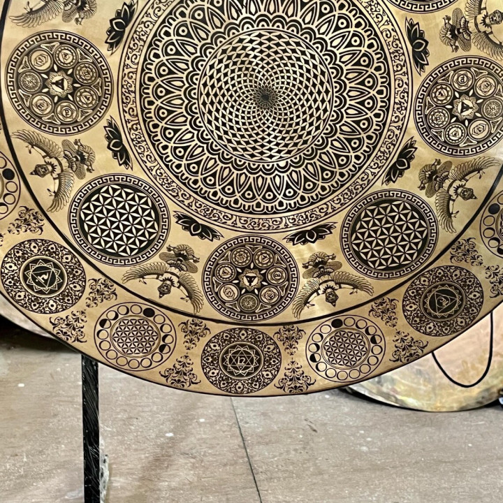 Full Moon Tibetan Gong – Sound Healing & Meditation Gong | Spiritual Energy Tool