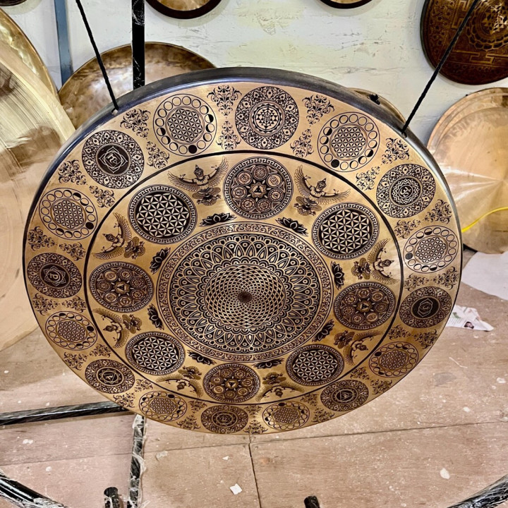 Full Moon Tibetan Gong – Sound Healing & Meditation Gong | Spiritual Energy Tool