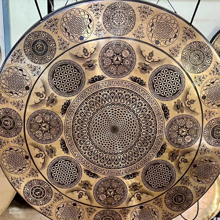 Full Moon Tibetan Gong – Sound Healing & Meditation Gong | Spiritual Energy Tool