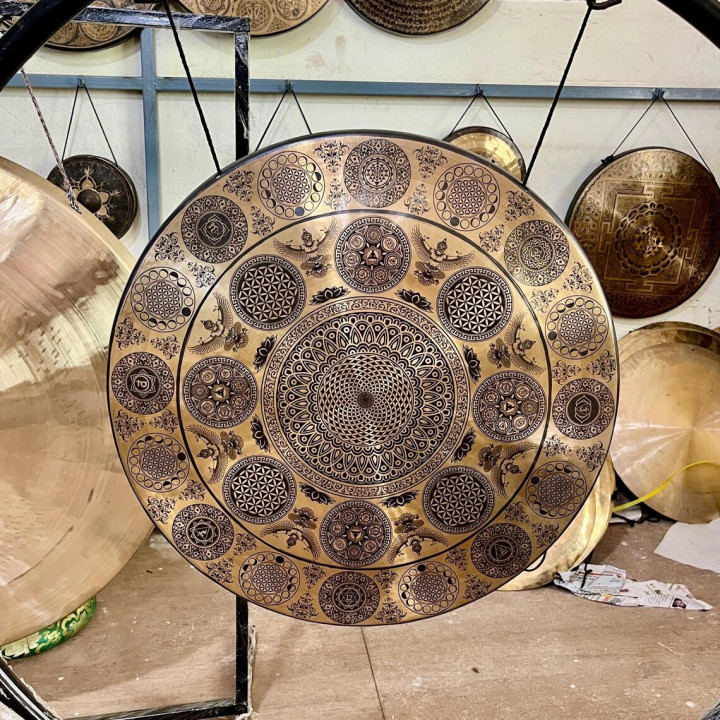 Full Moon Tibetan Gong – Sound Healing & Meditation Gong | Spiritual Energy Tool