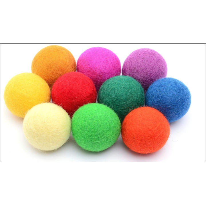 Handmade Felt Balls – Eco-Friendly Nepali Craft