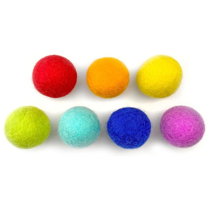 Handmade Felt Balls – Eco-Friendly Nepali Craft