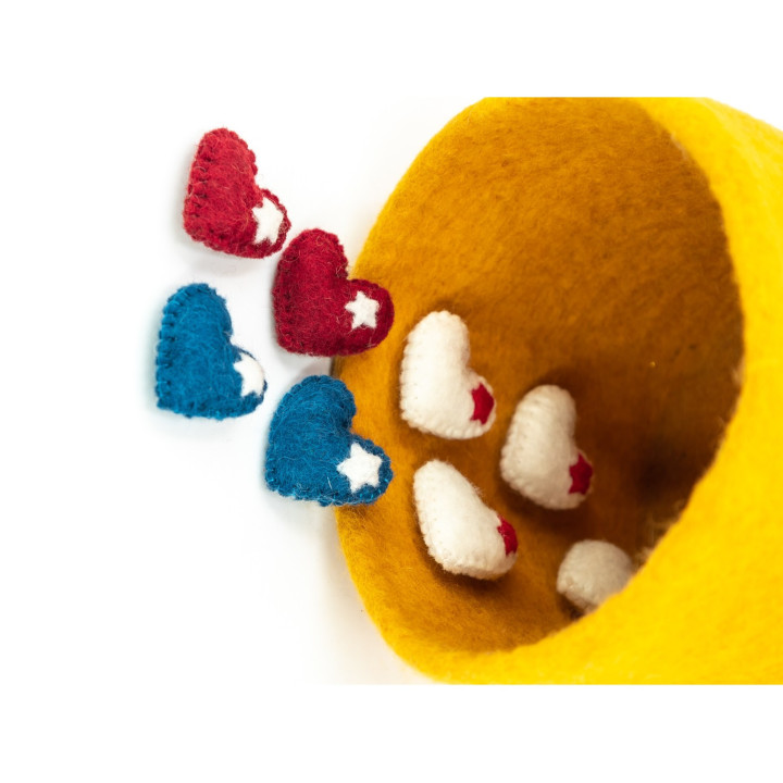 Handmade Felt Balls – Eco-Friendly Nepali Craft