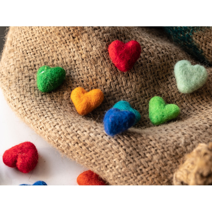 Handmade Felt Balls – Eco-Friendly Nepali Craft