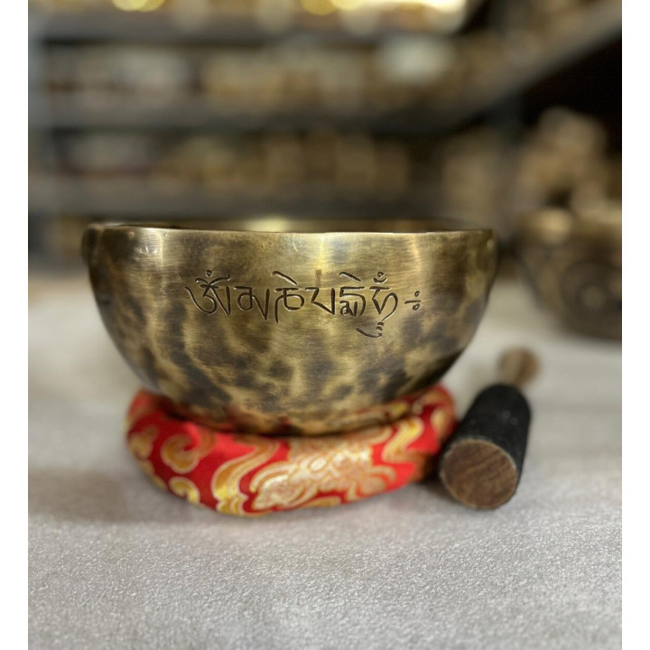 8 Inch Full Moon Singing Bowl,Handcrafted Bowl,Chakra Healing Bowl,Tibetan Singing Bowl,Yoga Bowl,vibration singing bowl