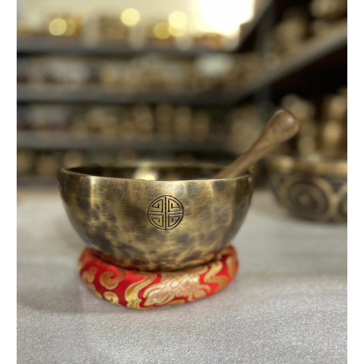 8 Inch Full Moon Singing Bowl,Handcrafted Bowl,Chakra Healing Bowl,Tibetan Singing Bowl,Yoga Bowl,vibration singing bowl