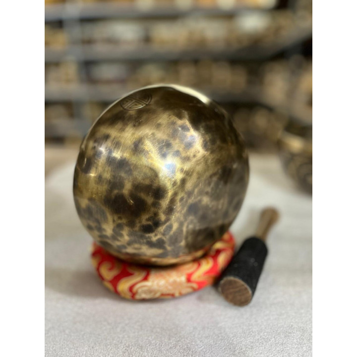 8 Inch Full Moon Singing Bowl,Handcrafted Bowl,Chakra Healing Bowl,Tibetan Singing Bowl,Yoga Bowl,vibration singing bowl
