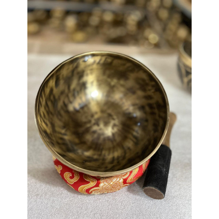 8 Inch Full Moon Singing Bowl,Handcrafted Bowl,Chakra Healing Bowl,Tibetan Singing Bowl,Yoga Bowl,vibration singing bowl