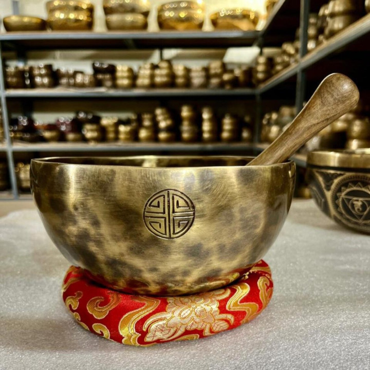 8 Inch Full Moon Singing Bowl,Handcrafted Bowl,Chakra Healing Bowl,Tibetan Singing Bowl,Yoga Bowl,vibration singing bowl