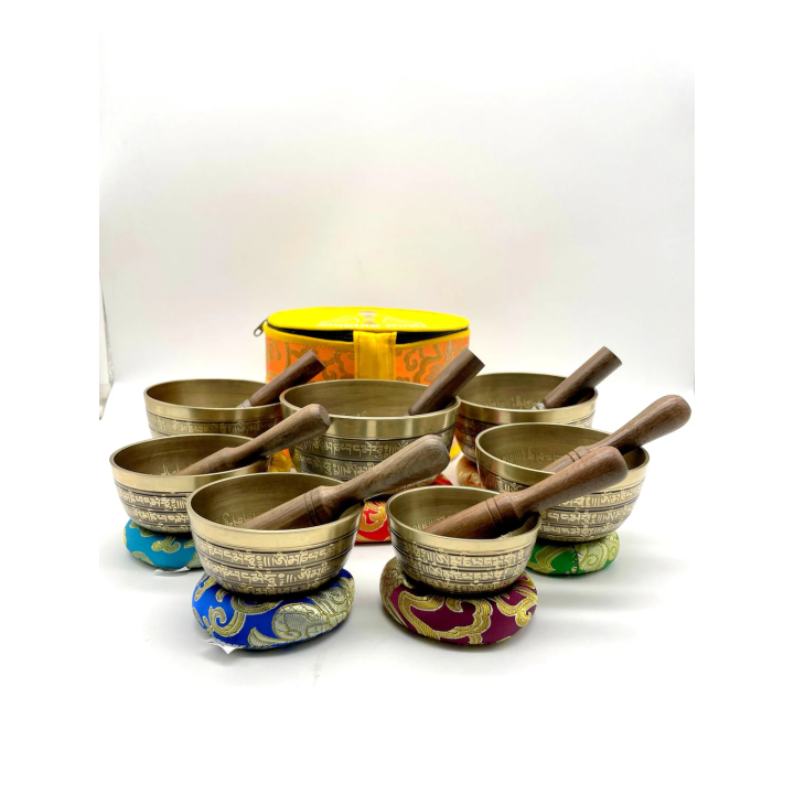 Singing Bowls | Meditation Sound Bowls for Healing & Mindfulness Handcrafted Singing Bowls | Sound Healing & Meditation Tools