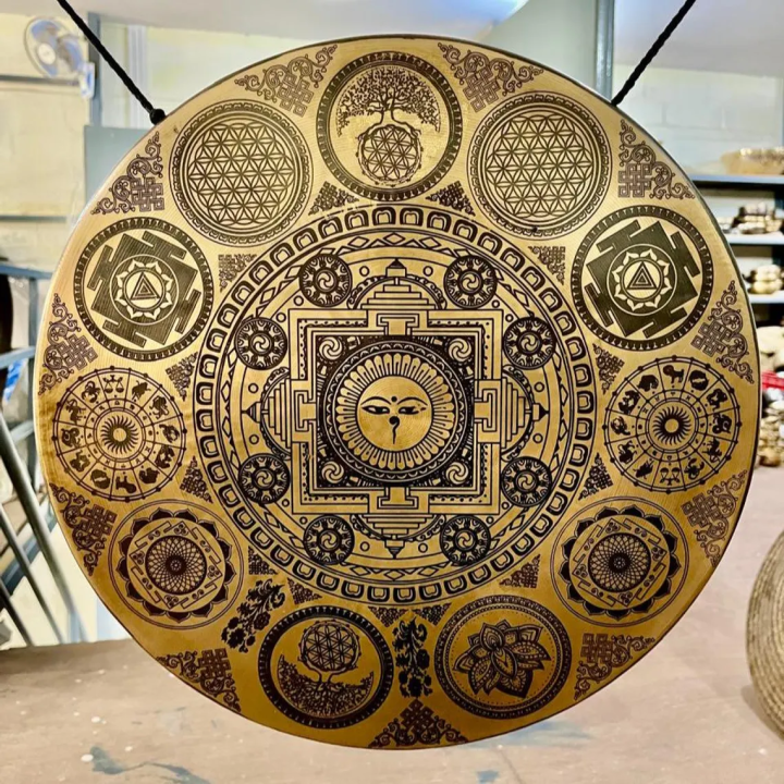 Full Moon Tibetan Gong – Sound Healing & Meditation Gong | Spiritual Energy Tool