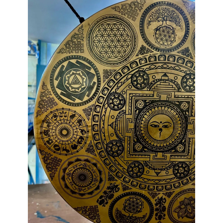 Full Moon Tibetan Gong – Sound Healing & Meditation Gong | Spiritual Energy Tool