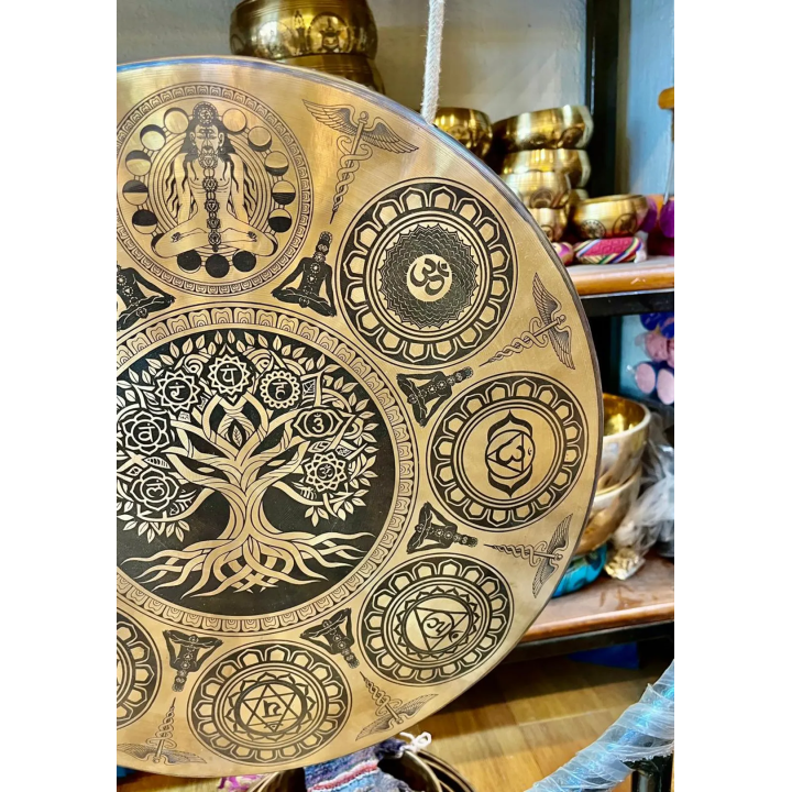 Full Moon Tibetan Gong – Sound Healing & Meditation Gong | Spiritual Energy Tool