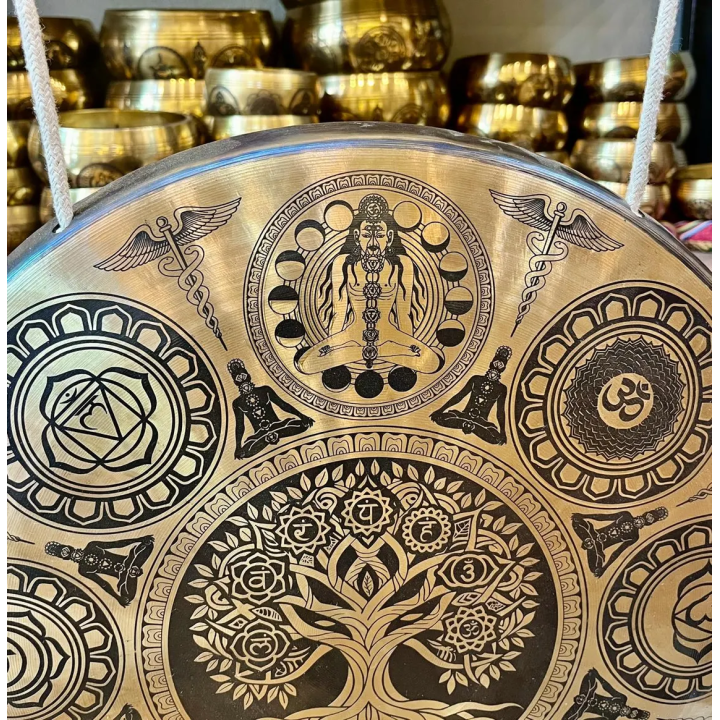 Full Moon Tibetan Gong – Sound Healing & Meditation Gong | Spiritual Energy Tool