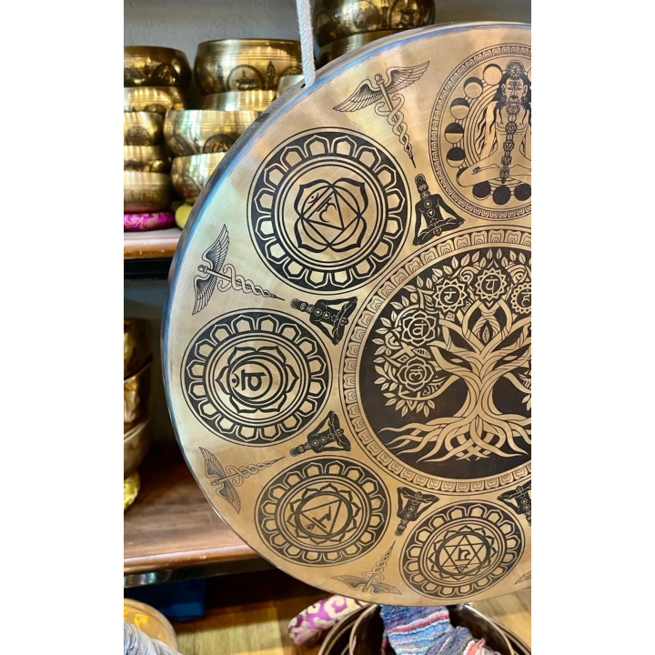 Full Moon Tibetan Gong – Sound Healing & Meditation Gong | Spiritual Energy Tool