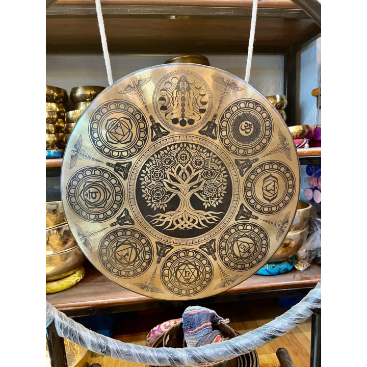 Full Moon Tibetan Gong – Sound Healing & Meditation Gong | Spiritual Energy Tool