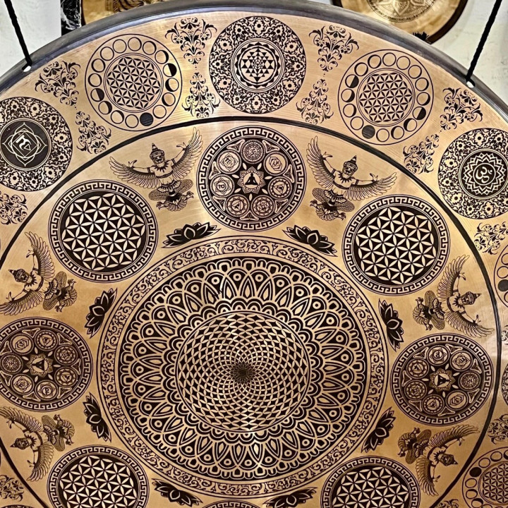 Full Moon Tibetan Gong – Sound Healing & Meditation Gong | Spiritual Energy Tool